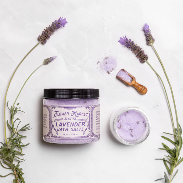 Lavender Bath Salt – 123 Farm