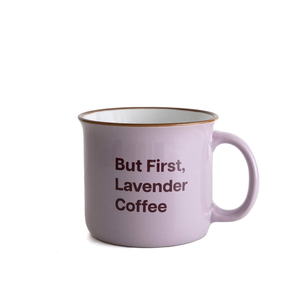 Mug - But First, Lavender Coffee