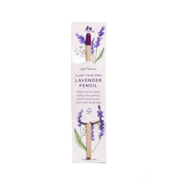 123 Farm Plant Your Own Lavender Pencil