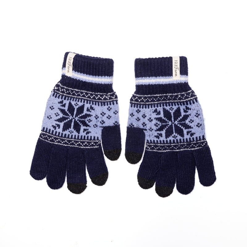 Knit winter gloves on sale