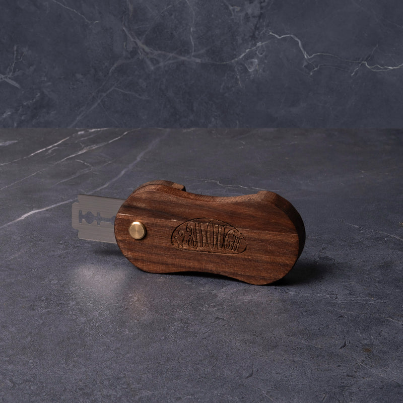 Black Walnut Bread Scoring Lame for Dough, 3.375" – 123Dough
