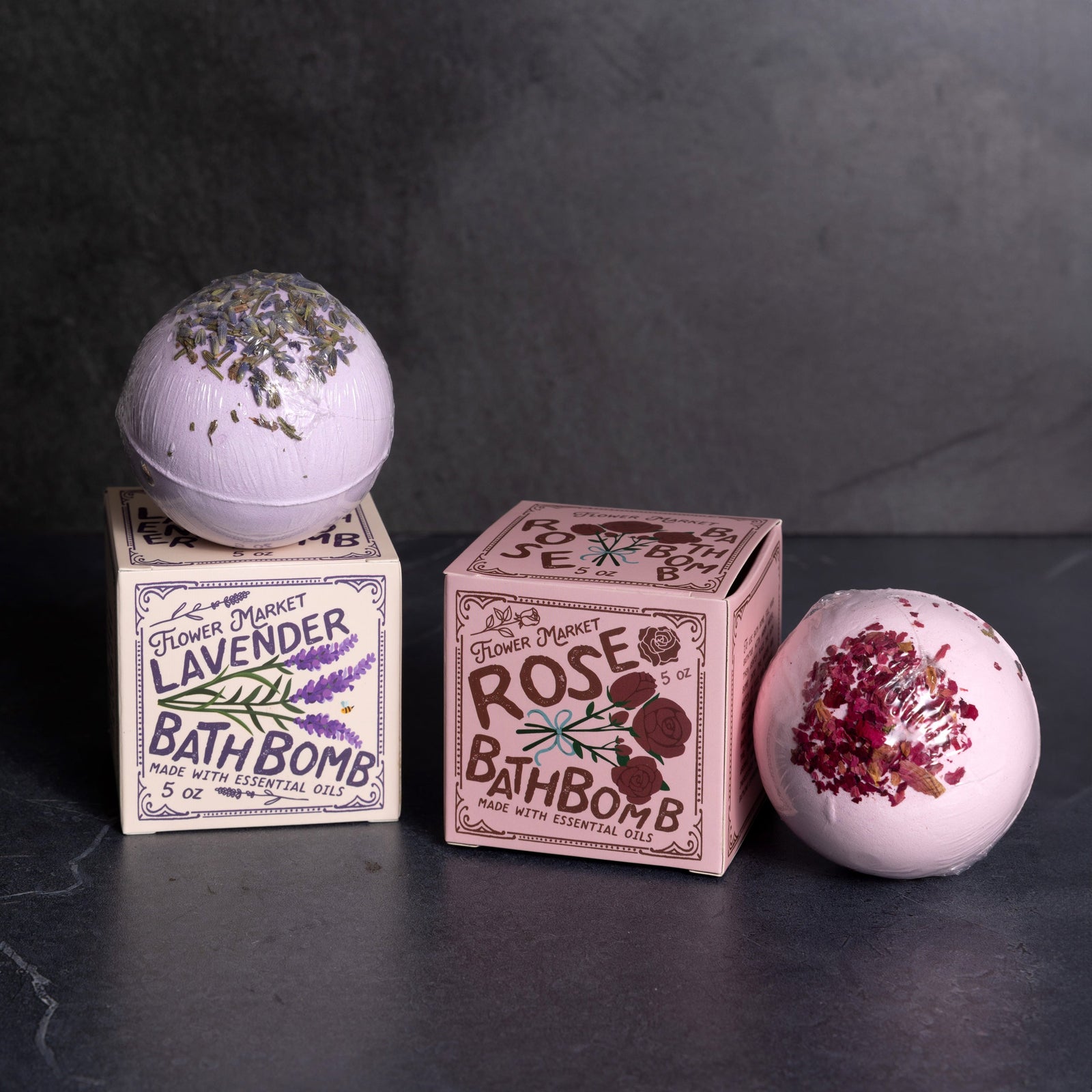 Rose Bath Bomb – 123 Farm