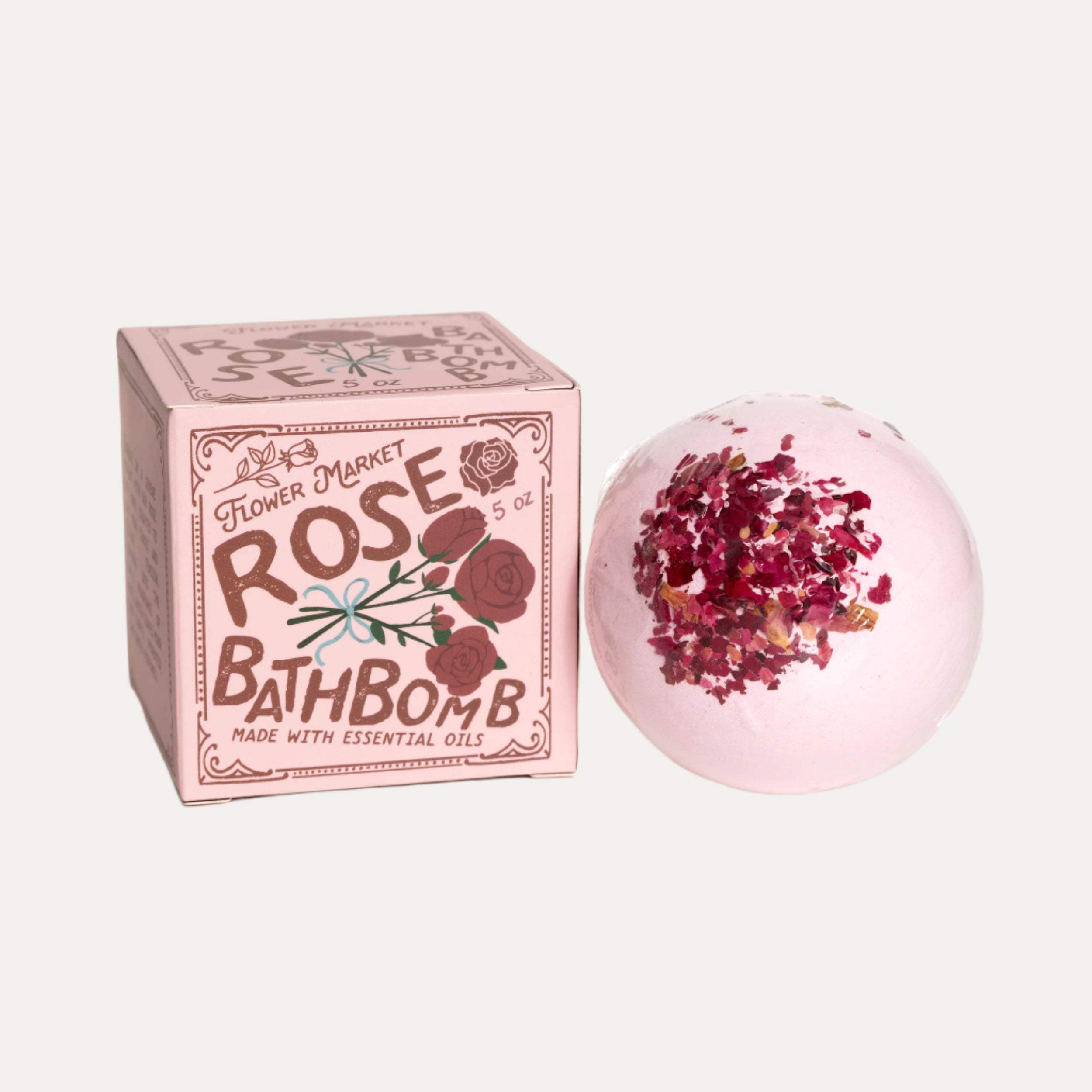 The Bomb Rosa Rose Bath Bomb – 123 Farm