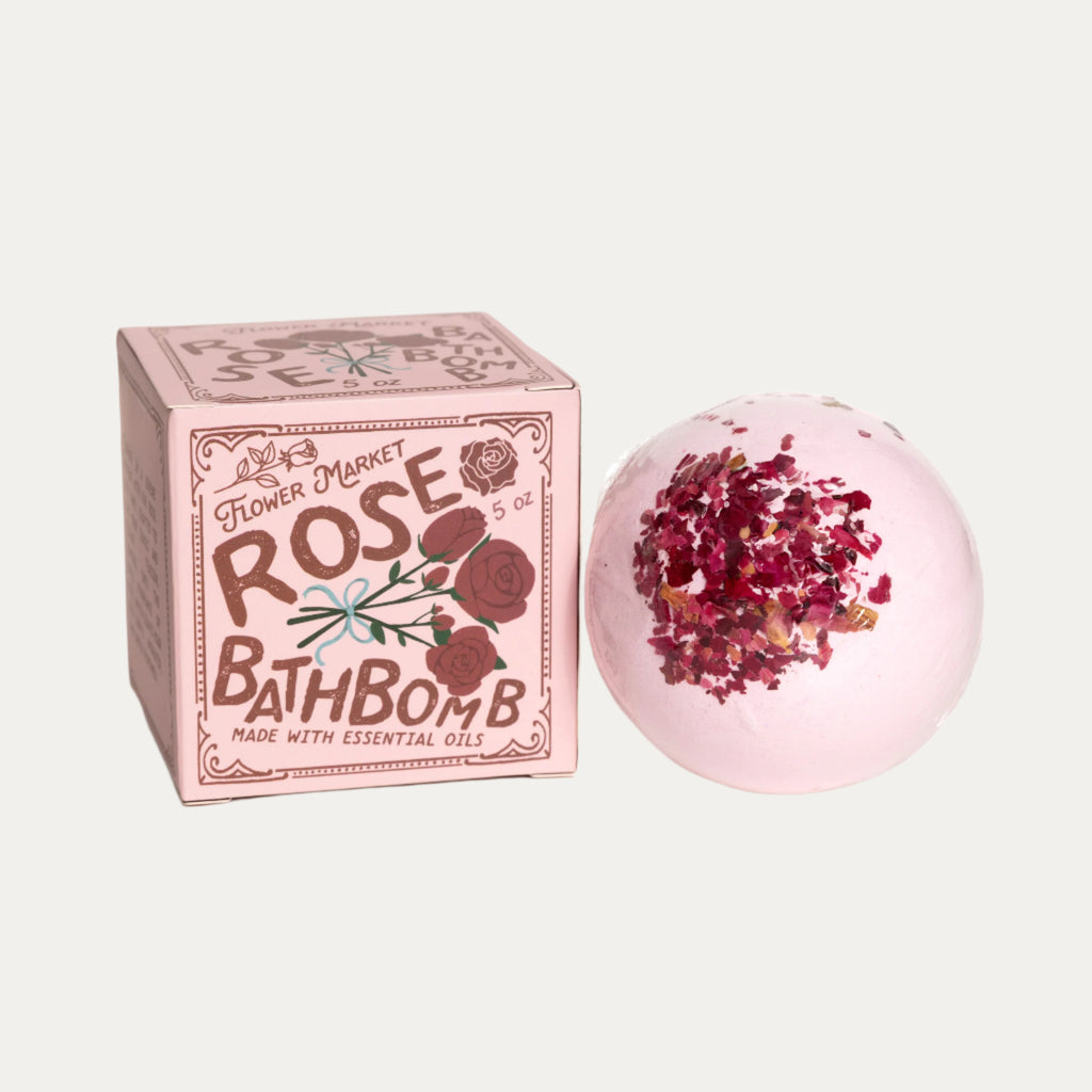 Rose Bath Bomb – 123 Farm