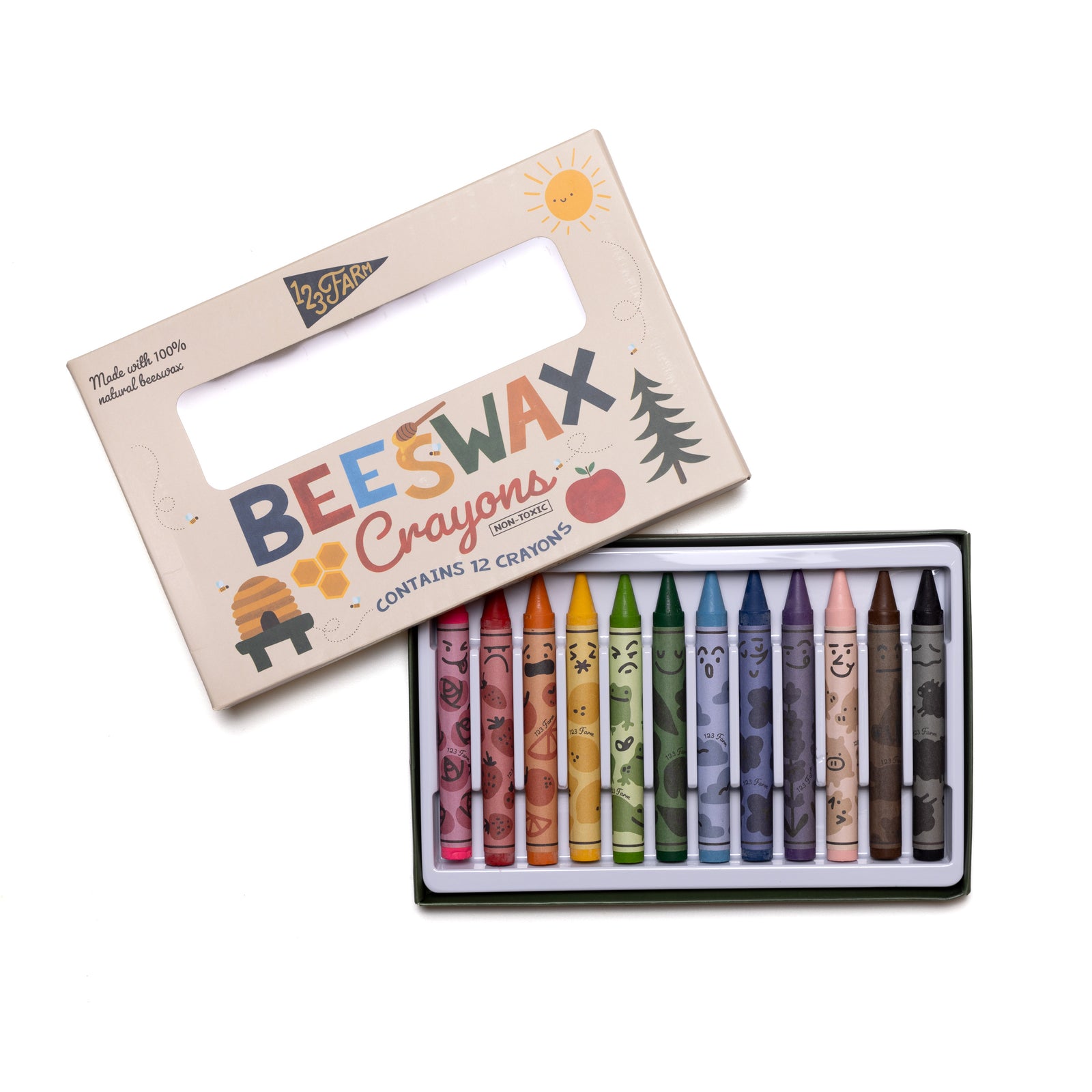 Beeswax Crayons – 123 Farm