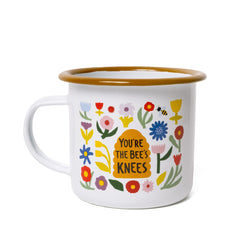 Enamel Mug - You're The Bees Knees - 12 oz