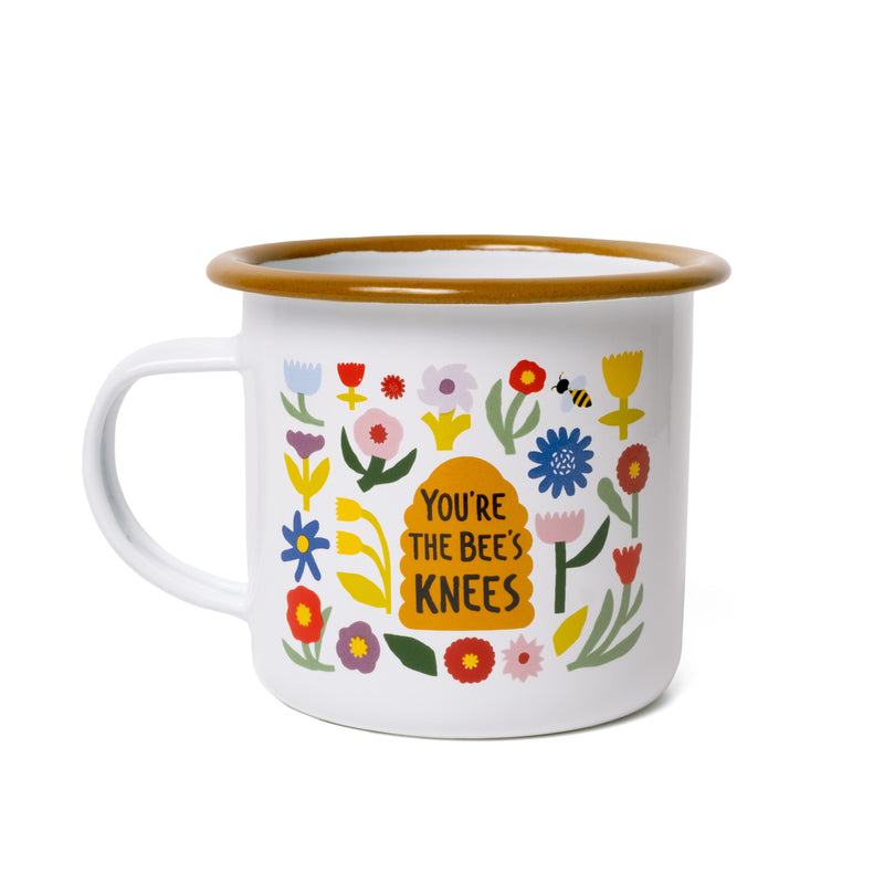 Enamel Mug - You're The Bees Knees - 12 oz