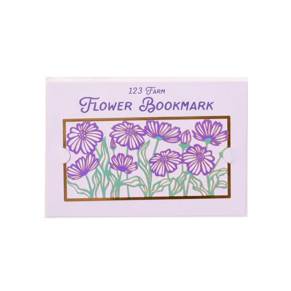 123 Farm Flower Bookmark