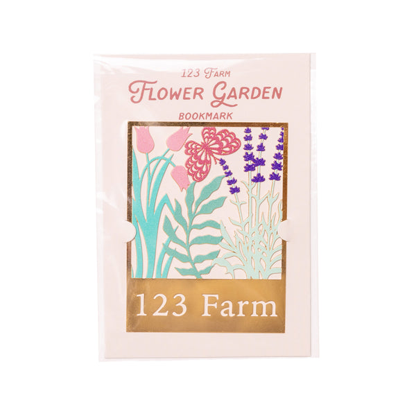123 Farm Flower Garden Bookmark