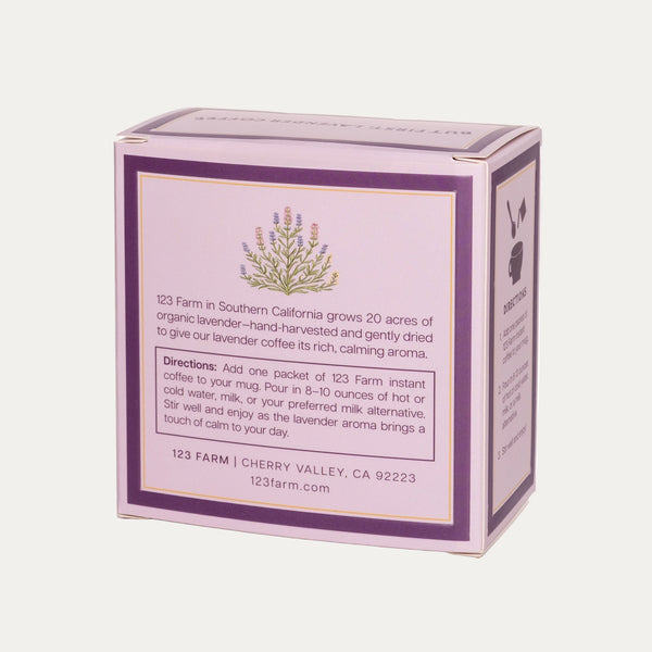Instant Lavender Coffee