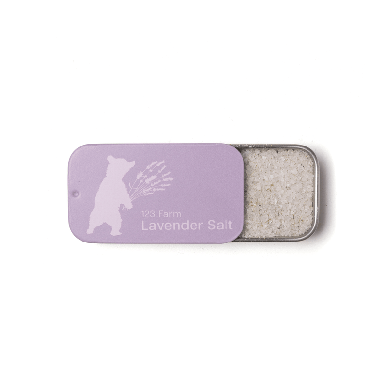 Lavender Salt Tin