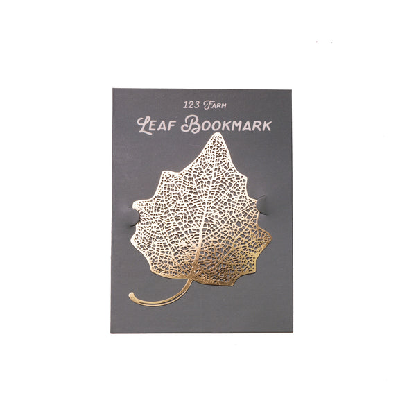 123 Farm Leaf Bookmark