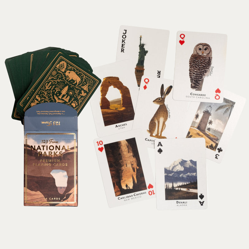 National Parks Premium Playing Cards