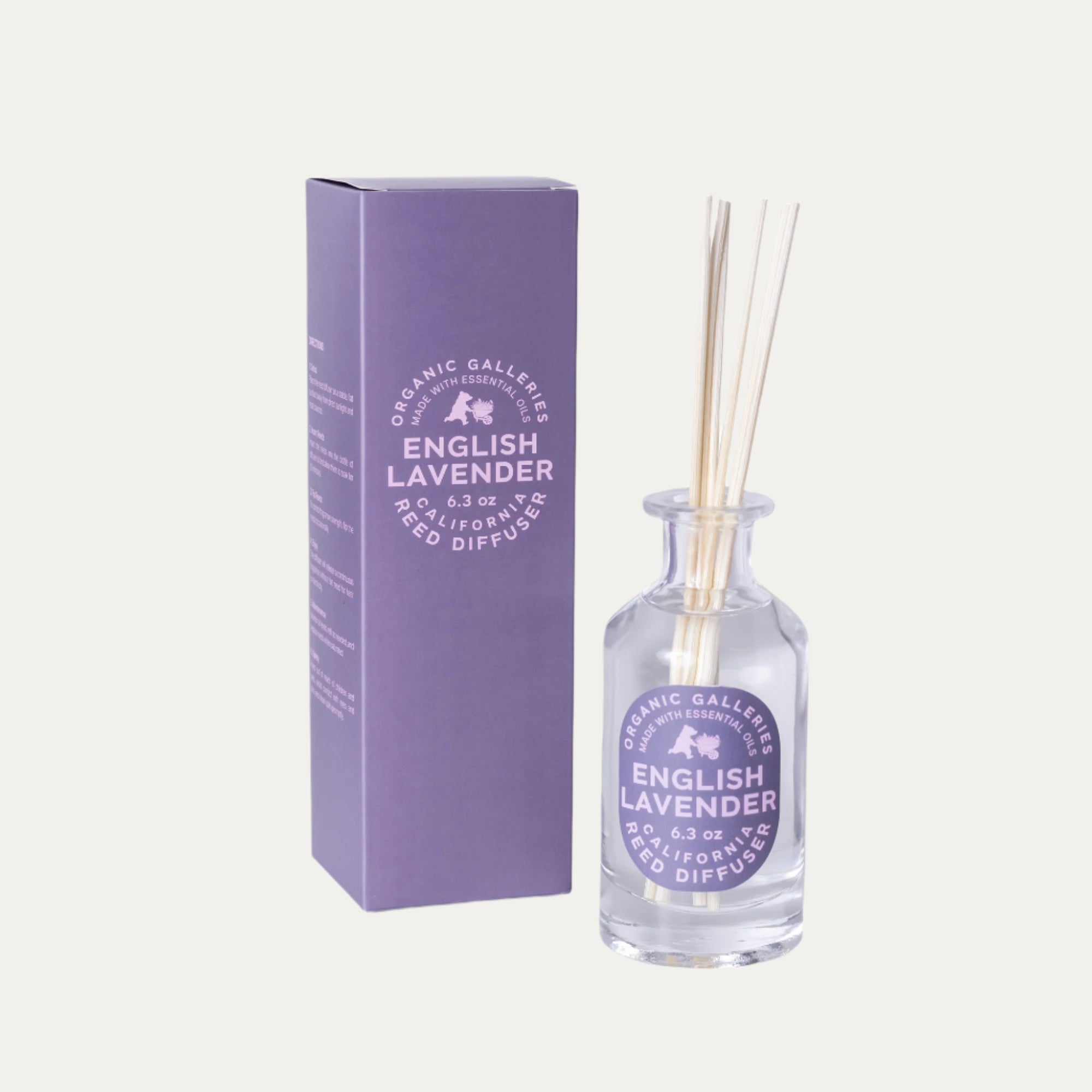 English Lavender Reed Diffuser 123 Farm