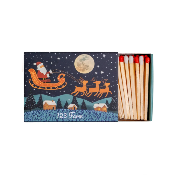 Santa Sleigh – Boxed Set, 2", 40 Safety Matches