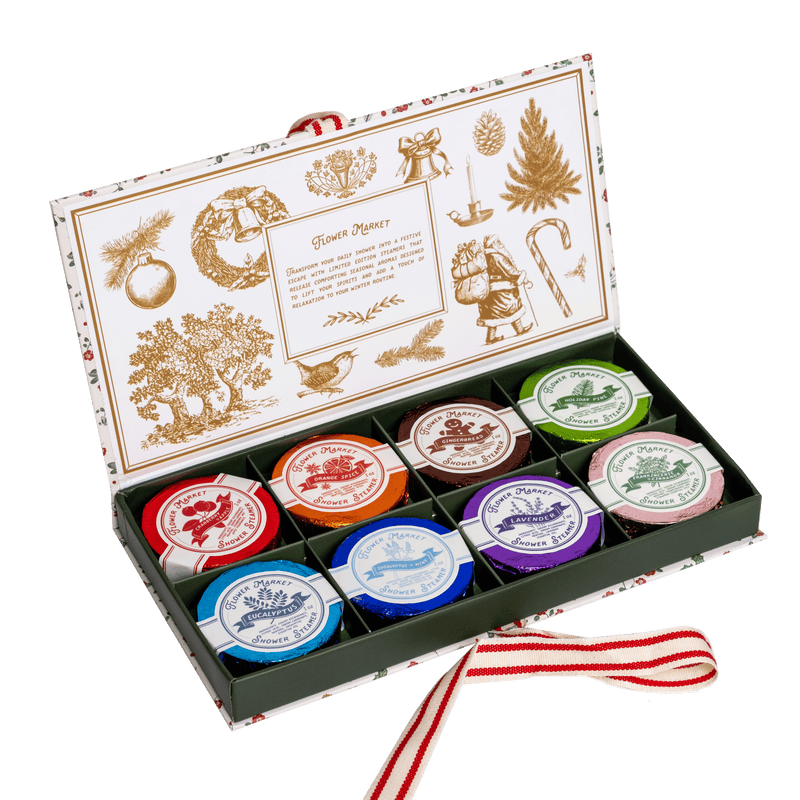 Holiday Shower Steamers Boxed Set