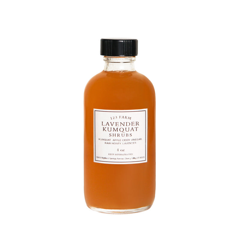 Shrub Syrup - Lavender Kumquat