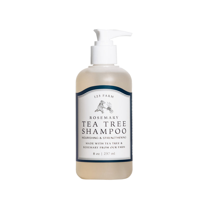 8 oz Rosemary & Tea Tree Shampoo
